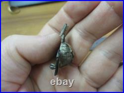 1/20 10K on Sterling 1920s USMC Hat Badge By H&H (missing pin & wire)