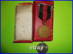 1 Oktober 1938 Bronze Medal / Ribbon / Germany Militaria Nice Item With Case