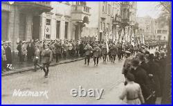 (10) Stahlhelm Rally Marktplatz Rheydt Mönchengladbach Ger. Rppc Photo Postcards