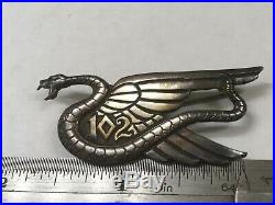 102nd Observation Squadron 1920's badge! ULTRA RARE, the REAL DEAL