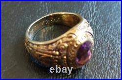 14k Yellow Gold United States Naval Academy Class Of 1925 Ring Lieut. C. F. Miller 14k Yellow Gold United States Naval Academy Class Of 1925 Ring Lieut. C. F. Miller