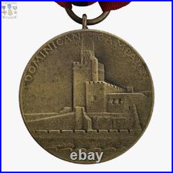 #1618 U. S. Marine Corps 1916 Dominican Campaign Medal Numbered Joseph Meyer