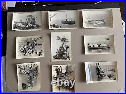 18 Photographs USN Battleship USS Mississippi Standing By Off Havana Cuba 1933