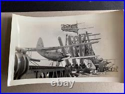 18 Photographs USN Battleship USS Mississippi Standing By Off Havana Cuba 1933