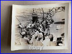 18 Photographs USN Battleship USS Mississippi Standing By Off Havana Cuba 1933