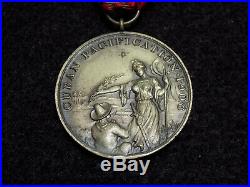 1908 US Navy Cuban Pacification Medal & Ribbon Numbered #733