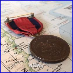 1912 U. S. Navy Nicaraguan Campaign Medal Split Wrap Brooch 1930's Bb&b