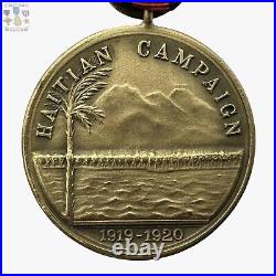 1919-1920 U. S. Marine Corps Haitian Campaign Medal 1930's Northern Stamp Co