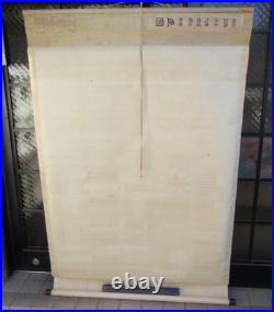 1919 Imperial Japanese Flag Chart Hanging Scroll Imperial & Military Flags
