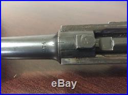 1920/1917 Rework Luger P08 complete upper Erfurt artillery/military #s matching