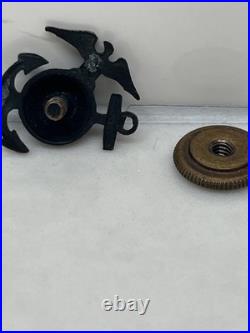 1920-1930 USMC Enlisted Insignia Service Coat PAIR B79 (Estate Militaria)