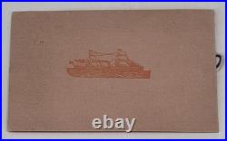 1920-30s U. S. Asiatic Fleet Crew Christmas Card U. S. S. Canopus with orig. Photo