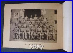 1920 Imperial Japanese Army Royal Guard Photo Album 3rd Guard Infantry