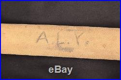 1920 Marked Pattern M1905 Bayonet (Wood Grips) & Canvas / Rawhide Scabbard