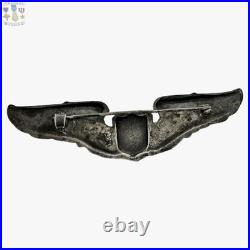 1920's Interwar Army Air Corps Pilot Wings Badge Insignia 3 Sterling C Catch