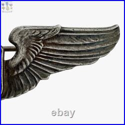1920's Interwar U. S. Army Air Corps Pilot Wings Badge Insignia 3 Sterling