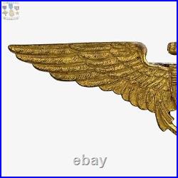 1920's Navy Aviator Wings Insignia 2-3/4 Size Pilot Badge Robbins Pattern #33