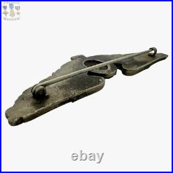 1920's Us Army Air Service Aeronaut Balloon Pilot Wings 3-3/16 Size W. Link Co