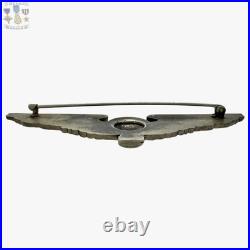 1920's Us Army Air Service Aeronaut Balloon Pilot Wings 3-3/16 Size W. Link Co 1920's Us Army Air Service Aeronaut Balloon Pilot Wings 3-3/16 Size W. Link Co