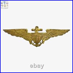 1920's Us Navy & Marine Corps Aviator Wings Insignia 2-3/4 Size Pilot Badge #21