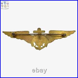 1920's Us Navy & Marine Corps Aviator Wings Insignia 2-3/4 Size Pilot Badge #21