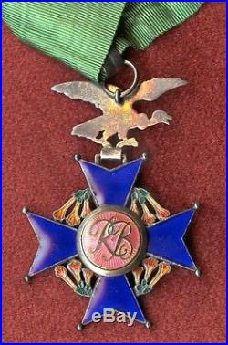 1920s-30s Bolivian Order of the Condor of the Andes Grand Officer Neck Badge