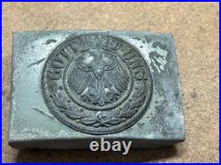 1920s 30s German Weimar Republic Reichswehr 2 piece SMALL 3/4 Belt Buckle EM/NCO