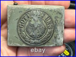 1920s 30s German Weimar Republic Reichswehr 2 piece SMALL 3/4 Belt Buckle EM/NCO