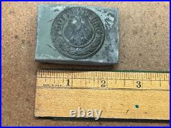 1920s 30s German Weimar Republic Reichswehr 2 piece SMALL 3/4 Belt Buckle EM/NCO