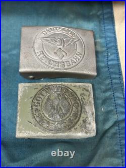 1920s 30s German Weimar Republic Reichswehr 2 piece SMALL 3/4 Belt Buckle EM/NCO