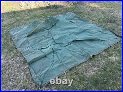 1920s 30s Suntent Luebbert Co SF Duck Canvas Umbrella Tent Pre World War 2 Army