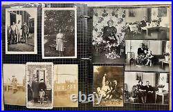 1920s Photo Album USCG PEQUOT Cable Ship Boxing Army Navy Sinclair Flappers