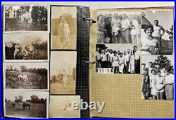 1920s Photo Album USCG PEQUOT Cable Ship Boxing Army Navy Sinclair Flappers