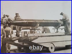 1920s US Navy NAS Coco Solo Aerial Torpedo Loading 6x8 Photo Panama CZ