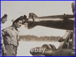 1920s US Navy NAS Coco Solo Aerial Torpedo Loading 6x8 Photo Panama CZ
