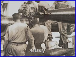 1920s US Navy NAS Coco Solo Aerial Torpedo Loading 6x8 Photo Panama CZ