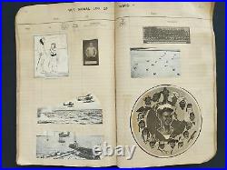 1920s antique NAVY SAILOR SCRAPBOOK portsmouth va CURRENT uss new york travel