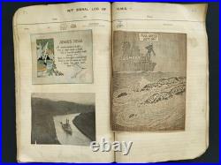 1920s antique NAVY SAILOR SCRAPBOOK portsmouth va CURRENT uss new york travel