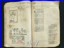 1920s antique NAVY SAILOR SCRAPBOOK portsmouth va CURRENT uss new york travel