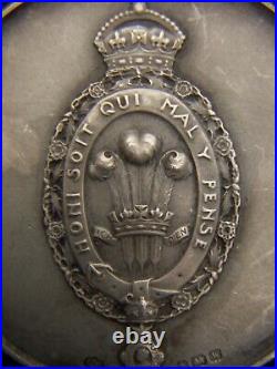 1921 Great Britain The Prince Of Wales Visit To India Silver Medal Very Rare
