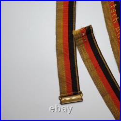 1922 German Studentika belts Deutsch & treu sash + black-red, Weimar