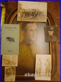 1923 6TH INFANTRY T. P. GATES ORIG REGIMENTAL DAY GUIDE WithCALL TO ARMS PIC'S ORIG