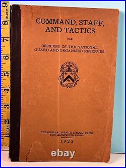 1923 Command, Staff & Tactics Officers Nat. Guard & Res. Ft. Leavenworth