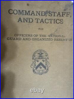 1923 Command Staff & Tactics Officers Nat. Guard & Res. Ft. Leavenworth