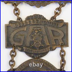 1923 GAR Representative 57th National Encampment Pin Milwaukee Grand Army Rep