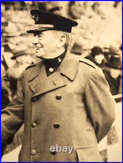 1923 General John A Lejeune Usmc Marine Corps Original Wire Photo