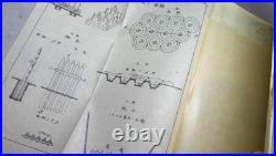 1923 Imperial Japanese Army Fortification Engineering Manual with Diagrams