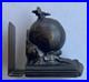 1923-K-O-KRONHEIM-OLDENBUSCH-plane-Book-Holder-pilot-End-Globe-Art-Deco-MCM-01-beu
