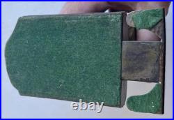 1923 K&O KRONHEIM & OLDENBUSCH plane Book Holder pilot End Globe Art Deco MCM