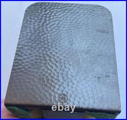 1923 K&O KRONHEIM & OLDENBUSCH plane Book Holder pilot End Globe Art Deco MCM